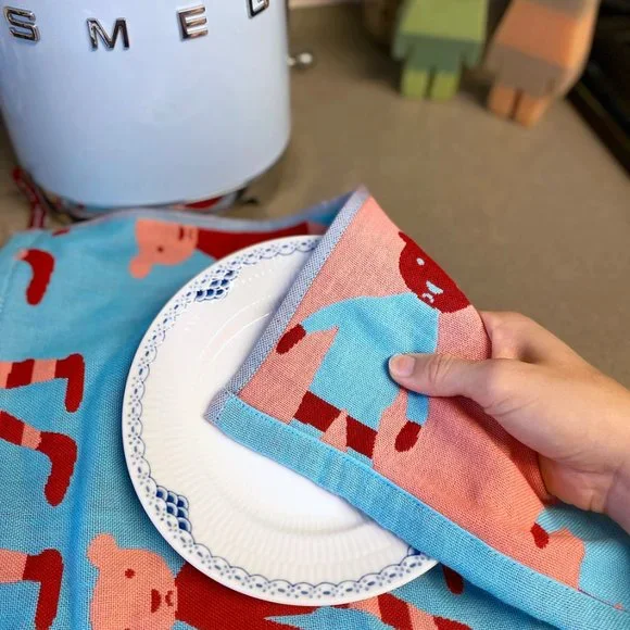 Hand Towels 100% Cotton/ Kitchen Towels with Holders 🐱(Cat) - Picture 6 of 9